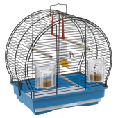 Оборудвана клетка за птици CAGE LUNA 1 BLACK 40х23,5х38,5см.